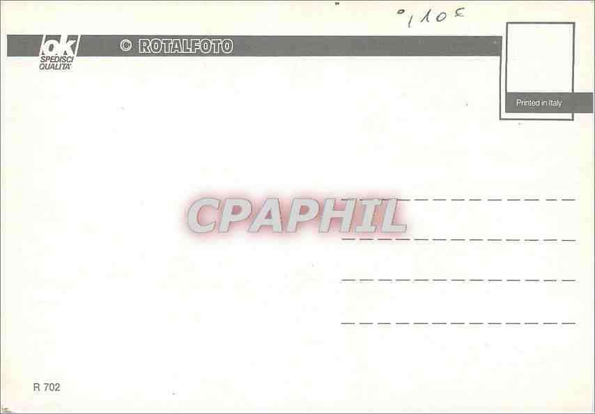 CPM Palmier — Verso