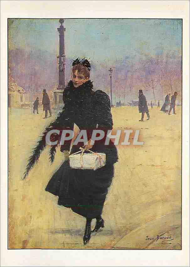 CPM Beraud Jean Parisienne place de la Concorde Paris Musee Carnavalet 