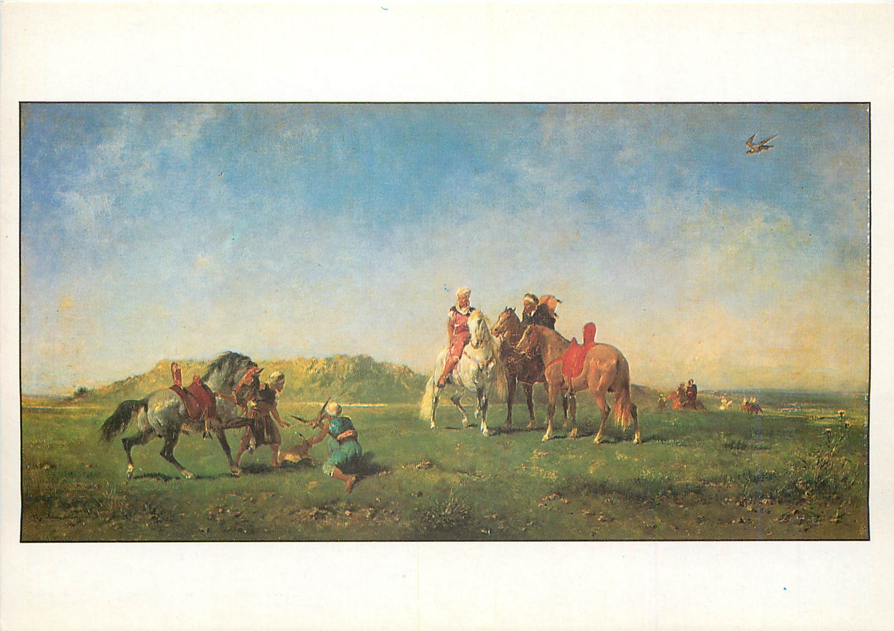 CPM Fromentin Chasse au faucon en  Algerie Paris Musee d'Orsay 