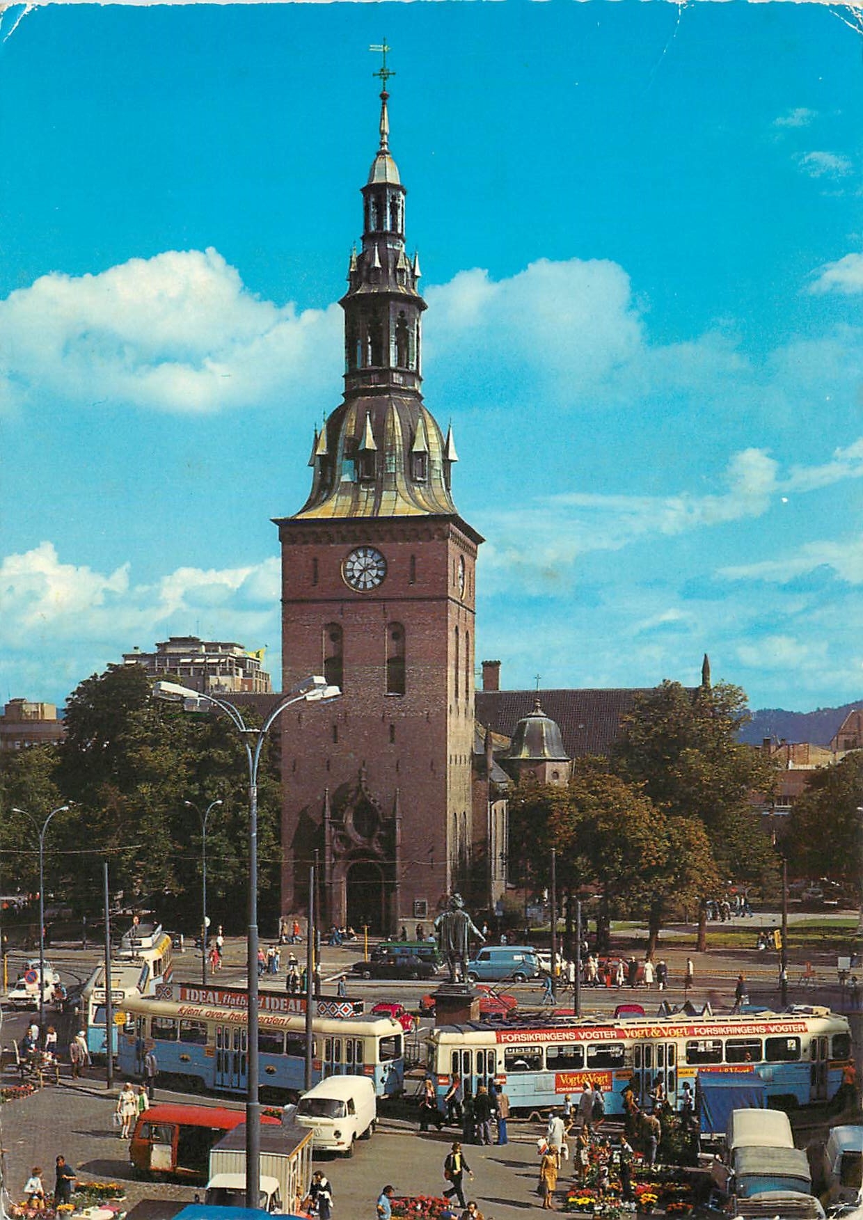 CPM Oslo Norway Domkirken The Cathedral Church Tramway