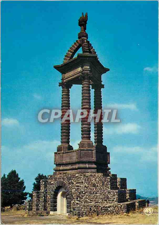 CPM L'Auvergne Touristique Monument de Vercingetorix a Gergovie 