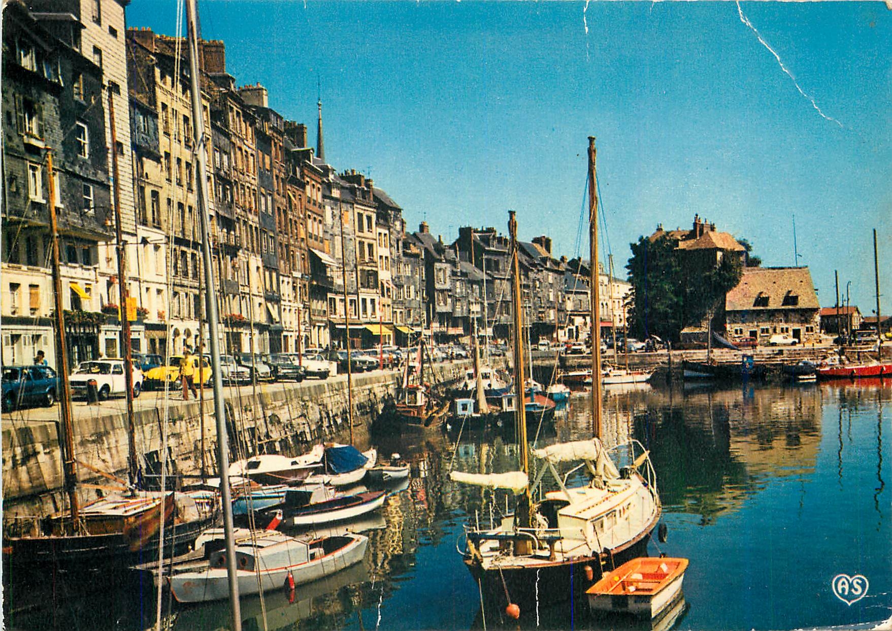 Der Alte Hafen - Quai Sainte Catherine — Honfleur (Calvados 14) — APTAUD Frères, Nantes-Cap-Quéfou