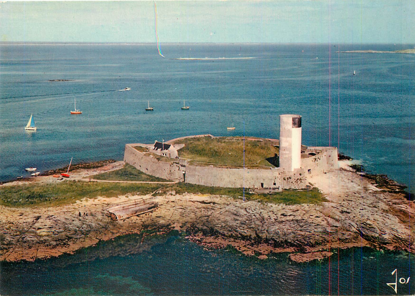 CPM Iles de Glenan Le fort des Cigognes 
