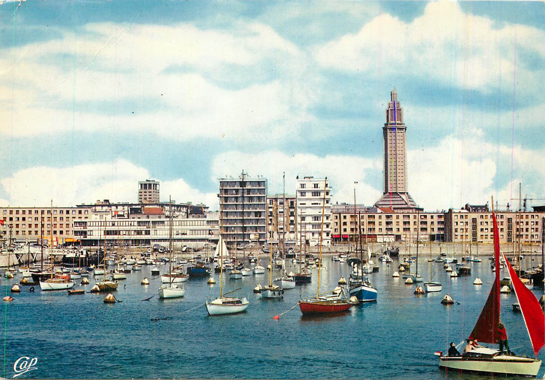 CPM Le Havre Le petit port des yachts 