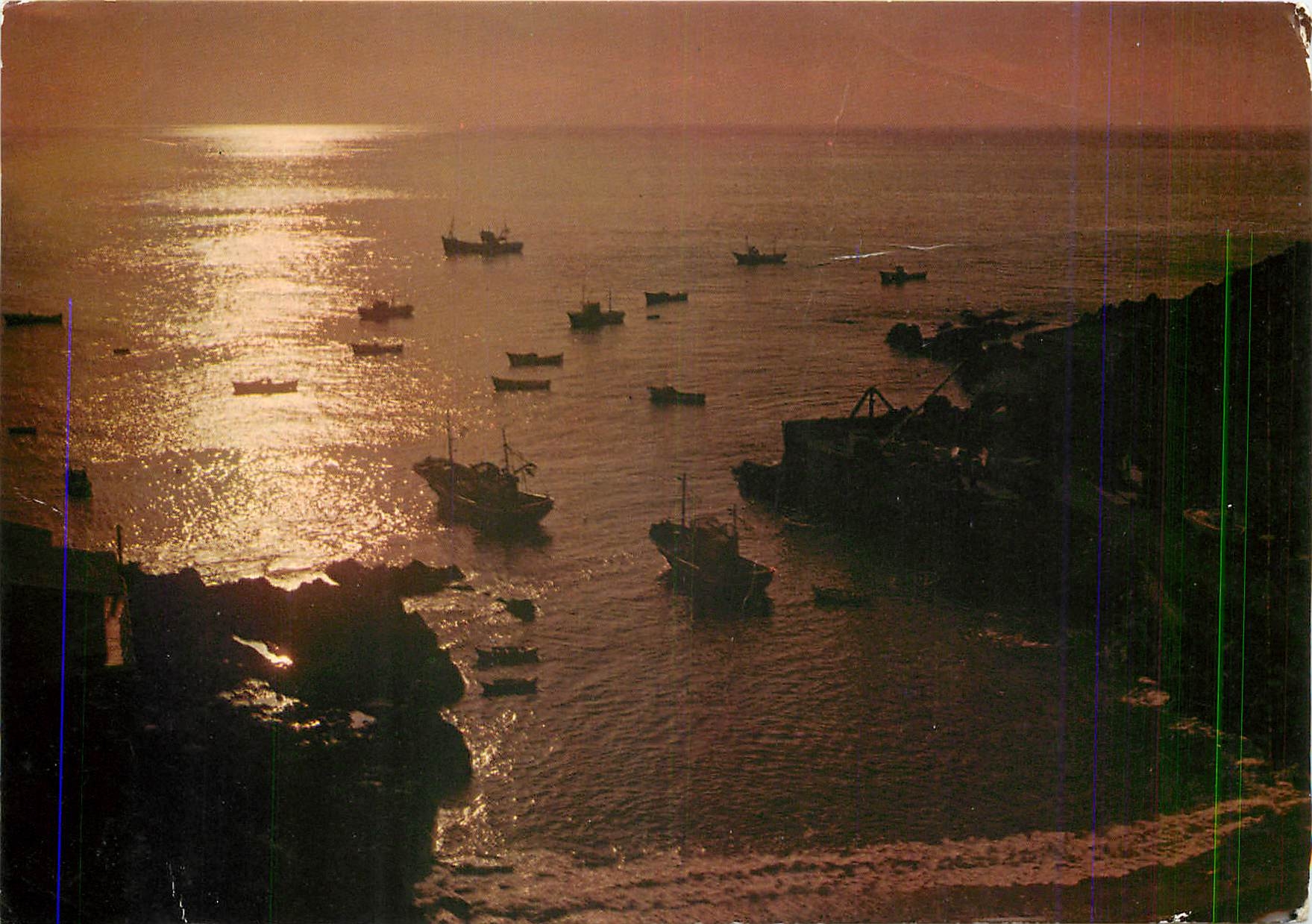Coucher de soleil sur l'Atlantique — De la Loire à la Vendée — Édition du Vieux-Chouan