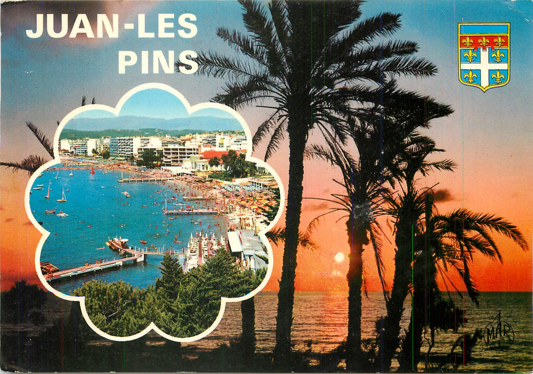 CPM La Cote d'Azur Jaun les Pins Vue generale 