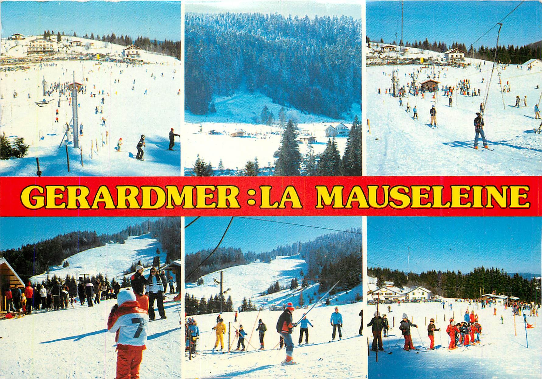 CPM Gerardmer Vosges France Les pistes de la Mauseleine 