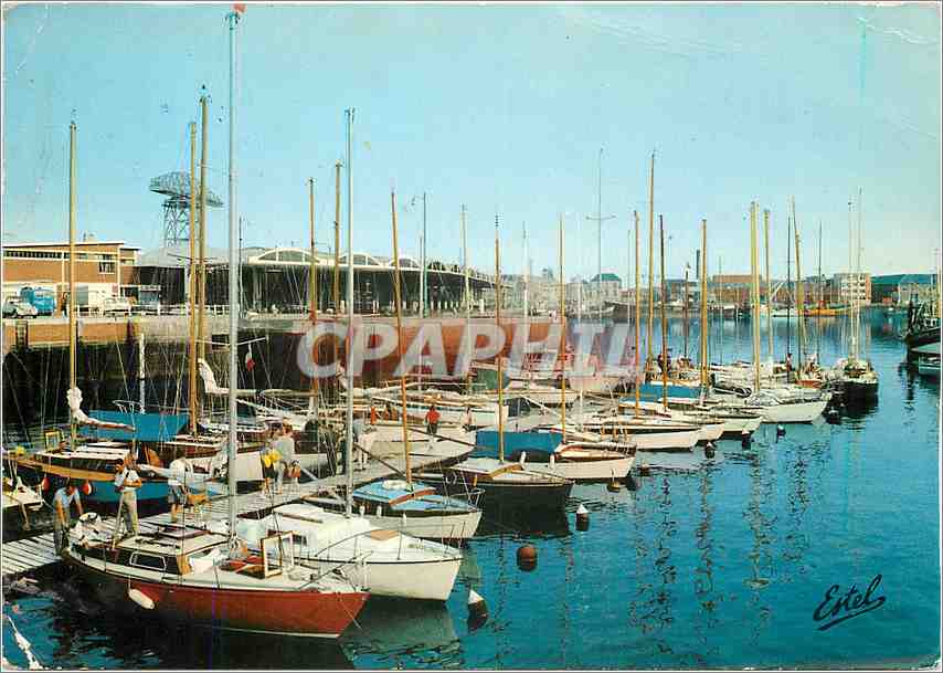 CPM Dieppe Seine Maritime Le port de plaisance 