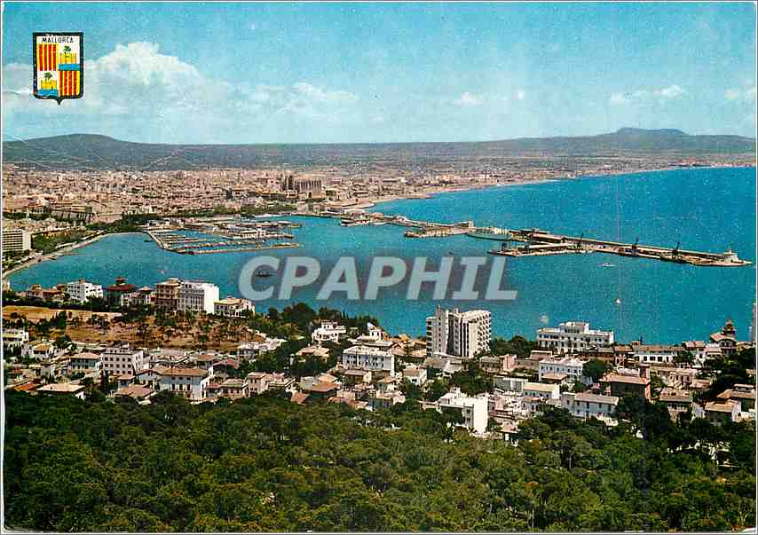 CPM Mallorca Palma Vue generale des la Chateau Boliver 