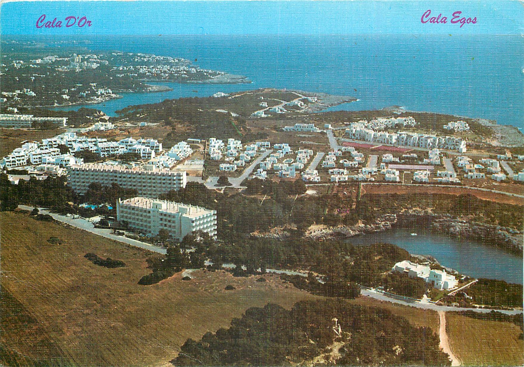 CPM Cala d'Or Vista generale de cala Egus Mallorca 