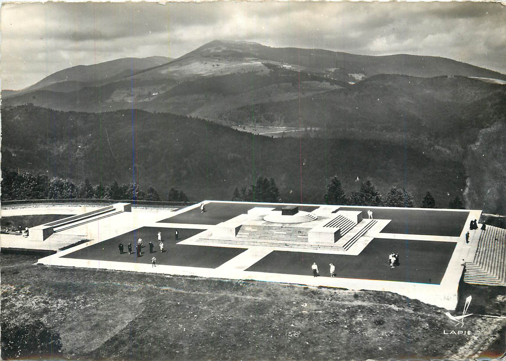 CPM Vieil Armand Haut Rhin Monument National du Vieil Armand 