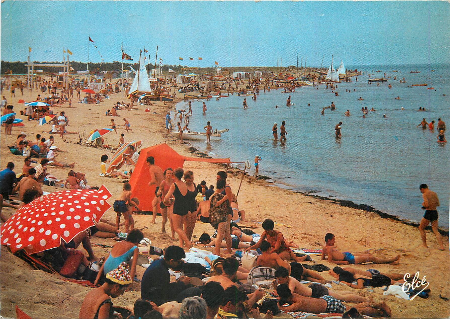 CPM Ile d'Oleron Char Marit Boyardville La Plage 