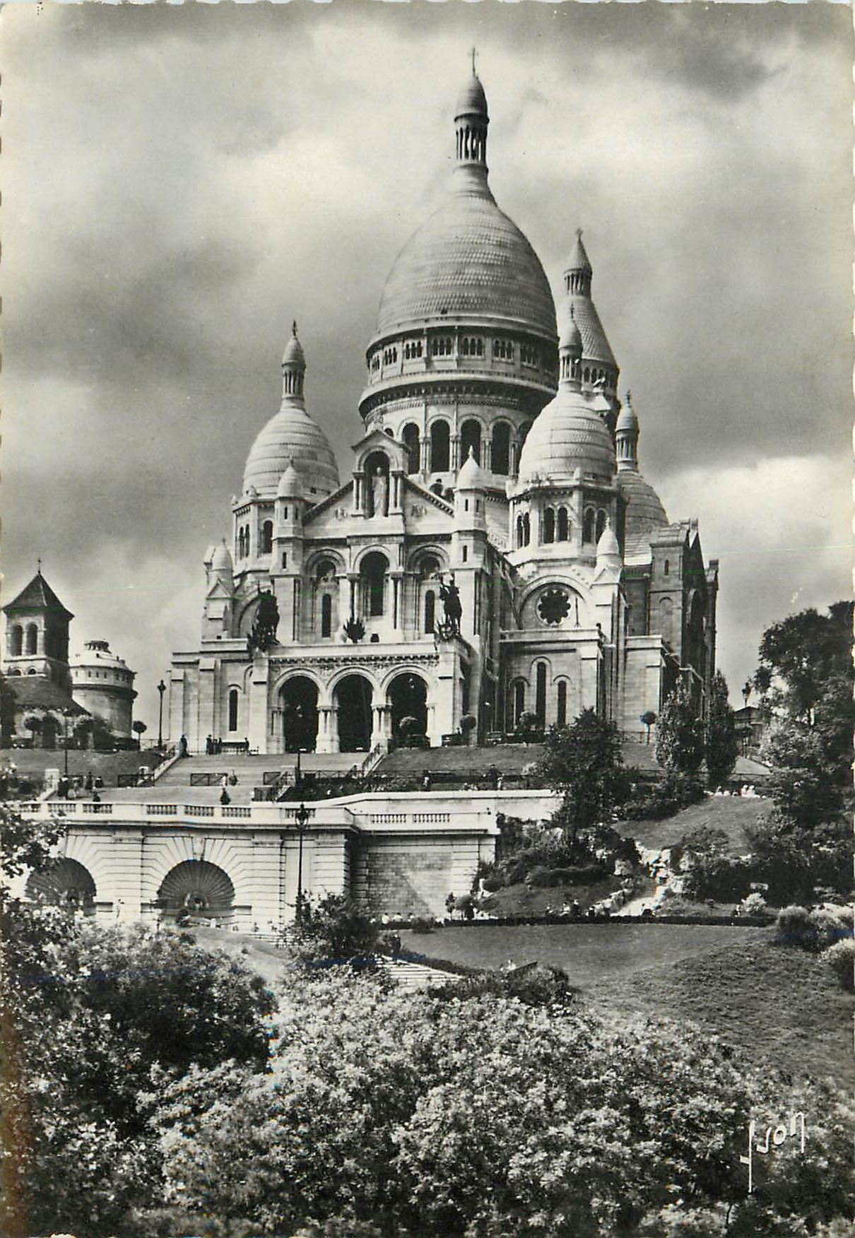 CPM Paris Basilique du Sacre Coeur de Montmartre 