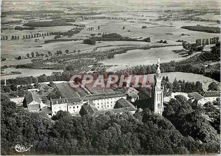 Pèlerinage de Notre-Dame de Sion — Vue générale aérienne — Combier Imp. Macabre