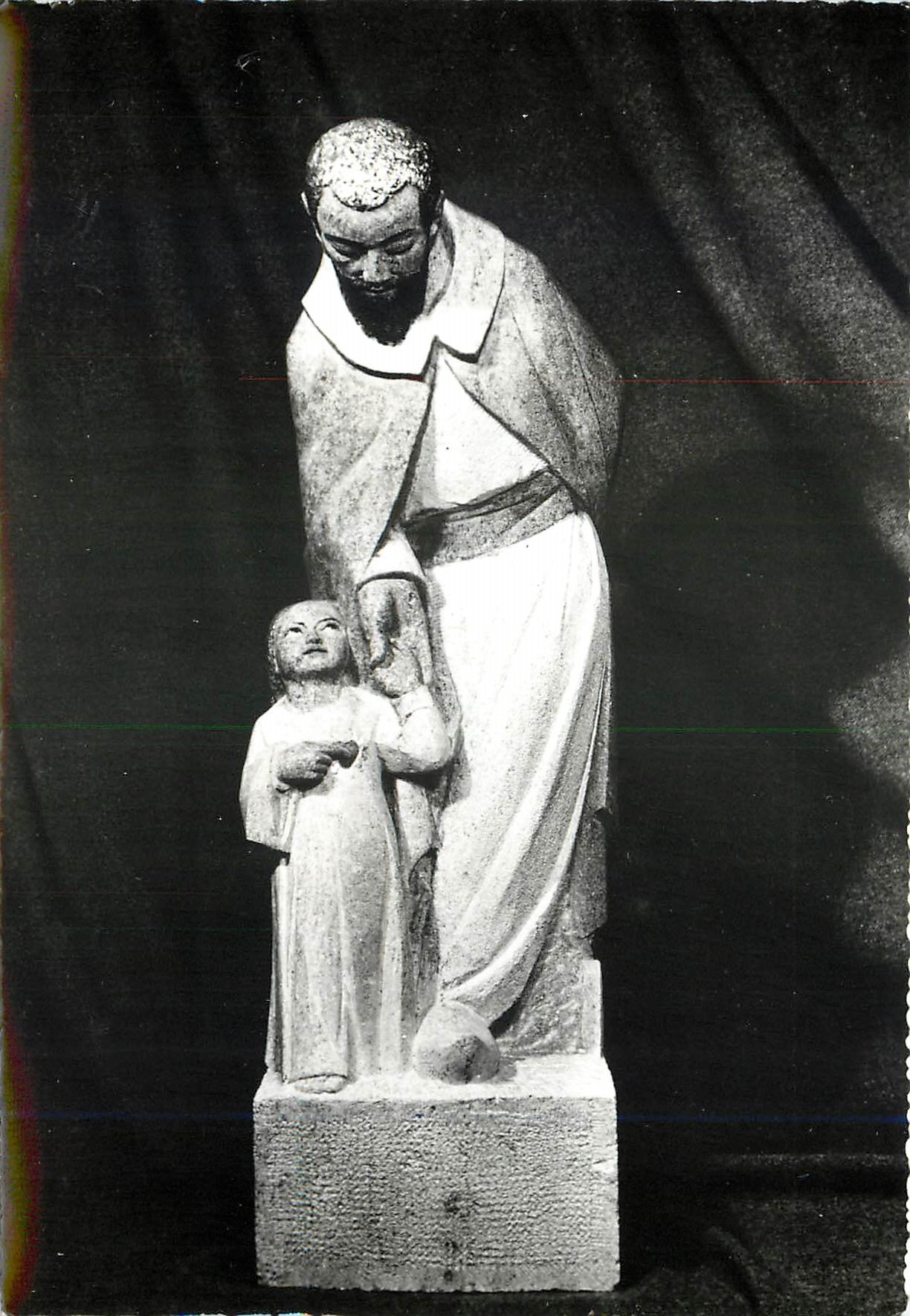 CPM Abbaye Notre Dame de Maylis Le Saint Joseph d'Henri Charlier 