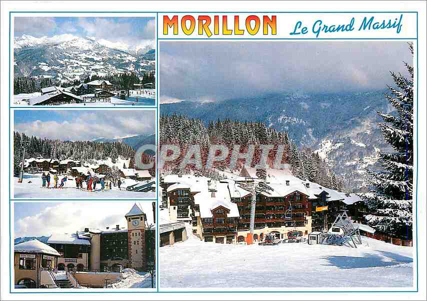 CPM Le Grand Massif Morillon Hte Savoie 