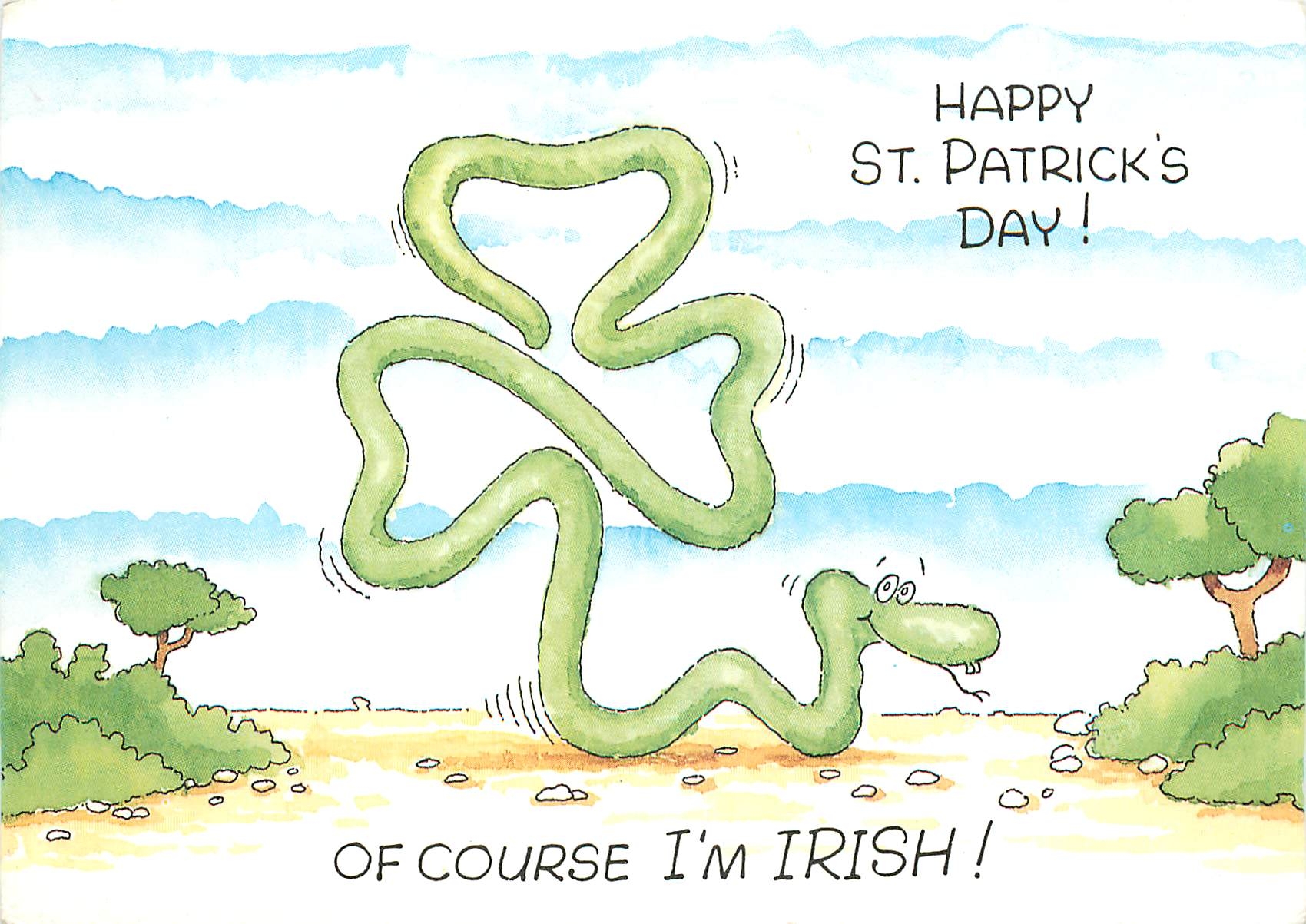 CPM St Patricks Day Greetings Serpent