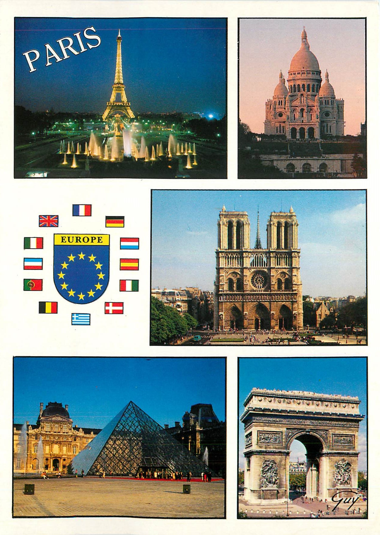 Paris et ses merveilles — Éditeur LECONTE n°2436