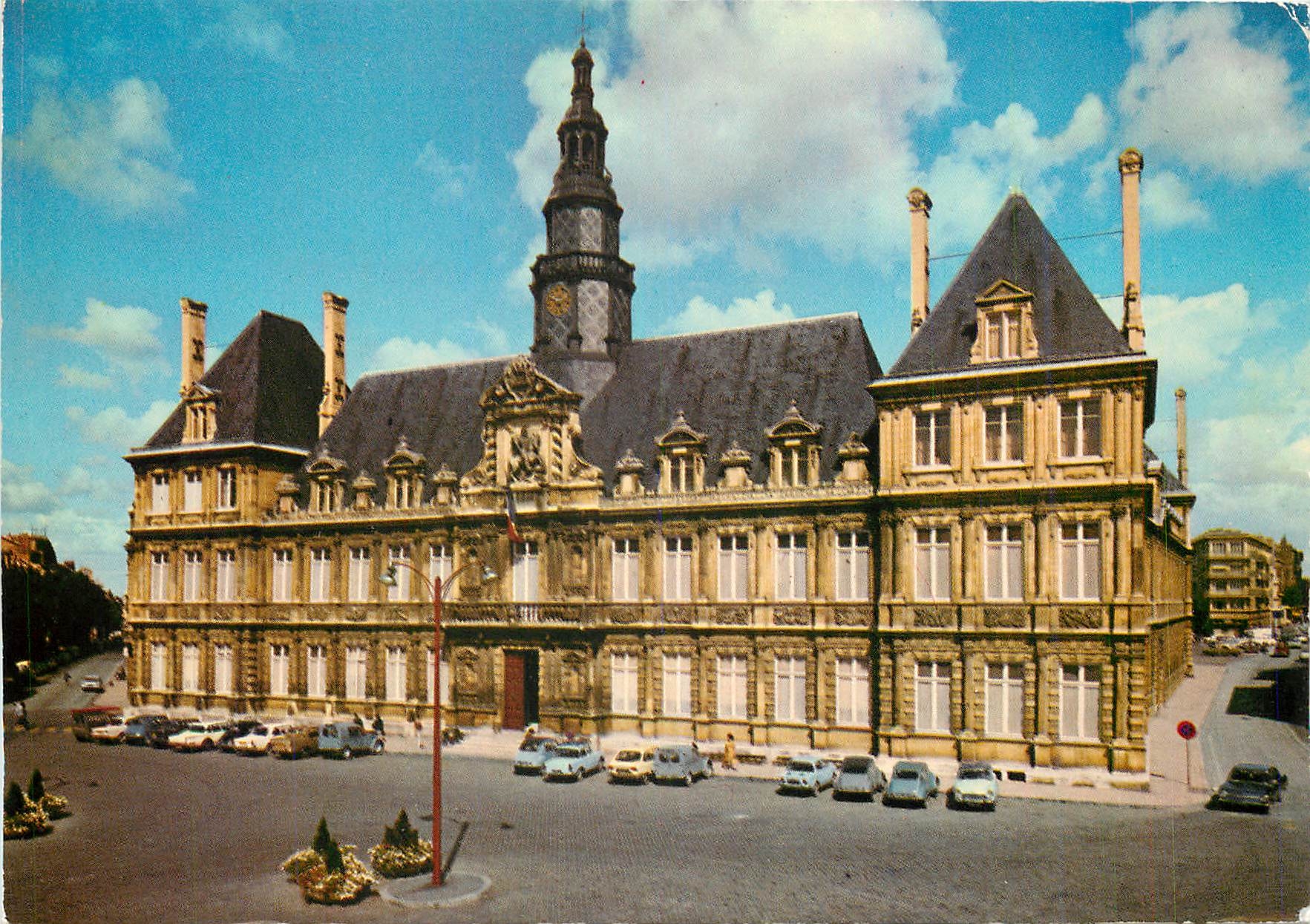 CPM Reims Marne L'Hotel de Ville 