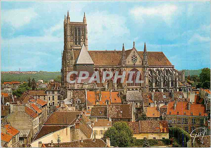 CPM Meaux Seine et Marne La cathedrale Saint Etienne 