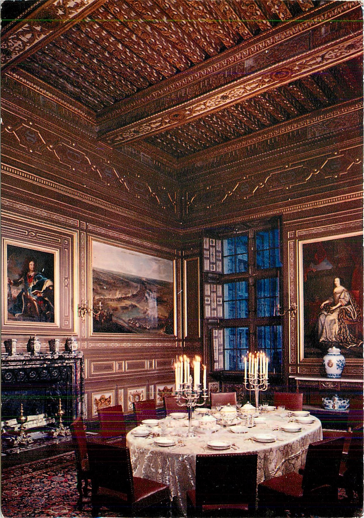 CPM Chateau de Vaux le Vicomte La Salle a Manger 