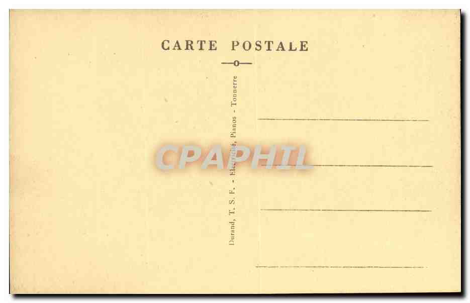 (Yonne) Promenade du Patis- L'Ancienne Allee et la Gare CPA — Back