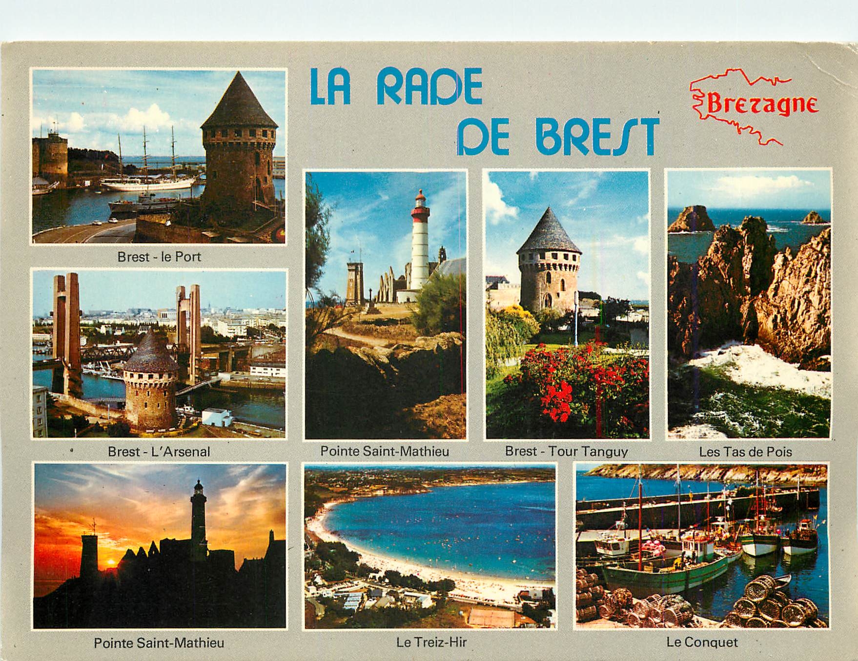 CPM La Rade de Brest Bretagne 