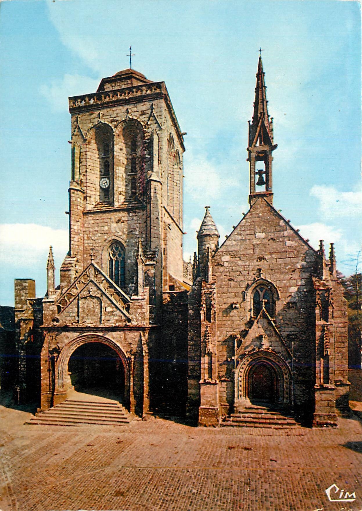 CPM Locronan Finistere L'Eglise et la Chapelle du Penity 