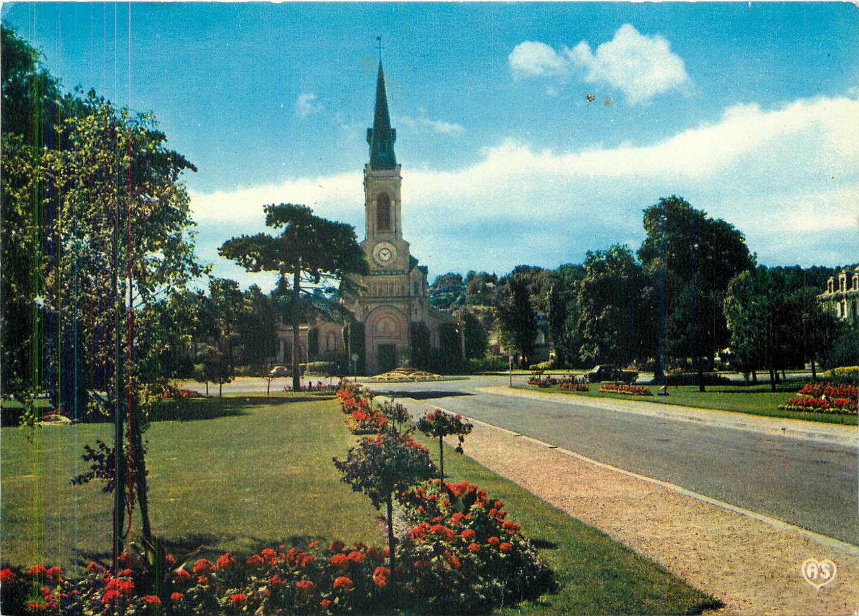 CPM La Cote Fleurie Deauville l'Eglise 