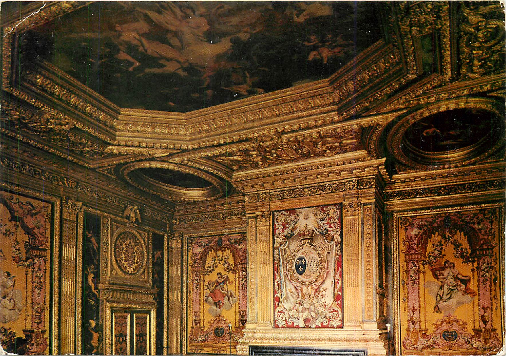 Rennes (Ille-et-Vilaine) — Palais de Justice — Chambre du Conseil de la Grand'Chambre (actuellement 3ème chambre civile) — vue intérieure — Éditions ARTABAN - NANTES (44)