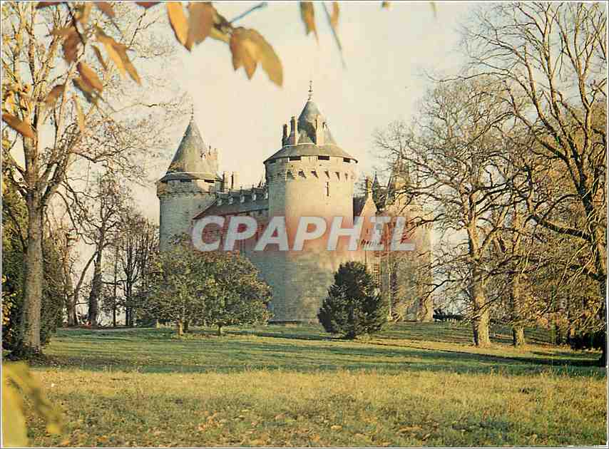 CPM Combourg L et V Le Chateau et le parc 