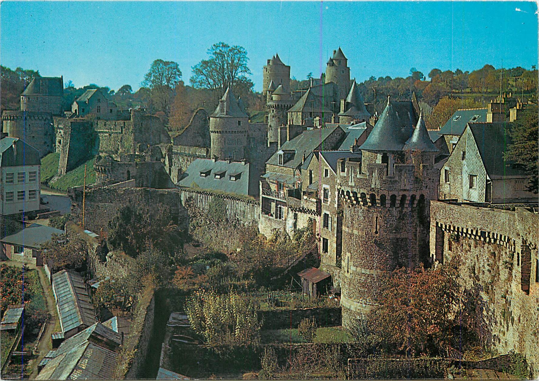 Fougeres (Ille-et-Vilaine - 35) — La Tour Michot des remparts sud — Artaud de la Métallurgie, Nantes