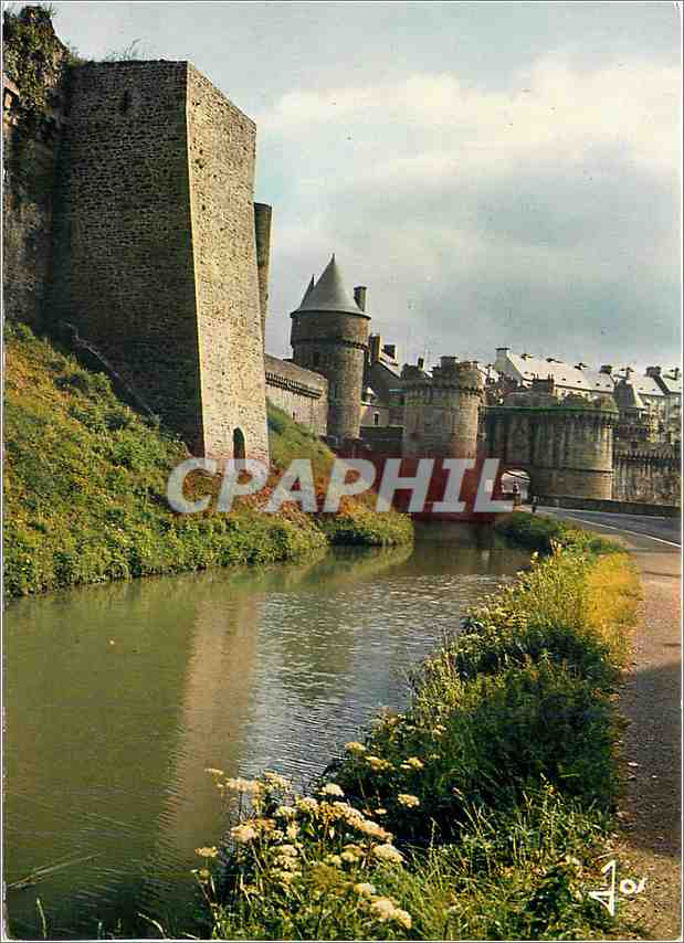Fougeres — La tour du Cadran et la porte Notre-Dame — Editions d'Art JOS