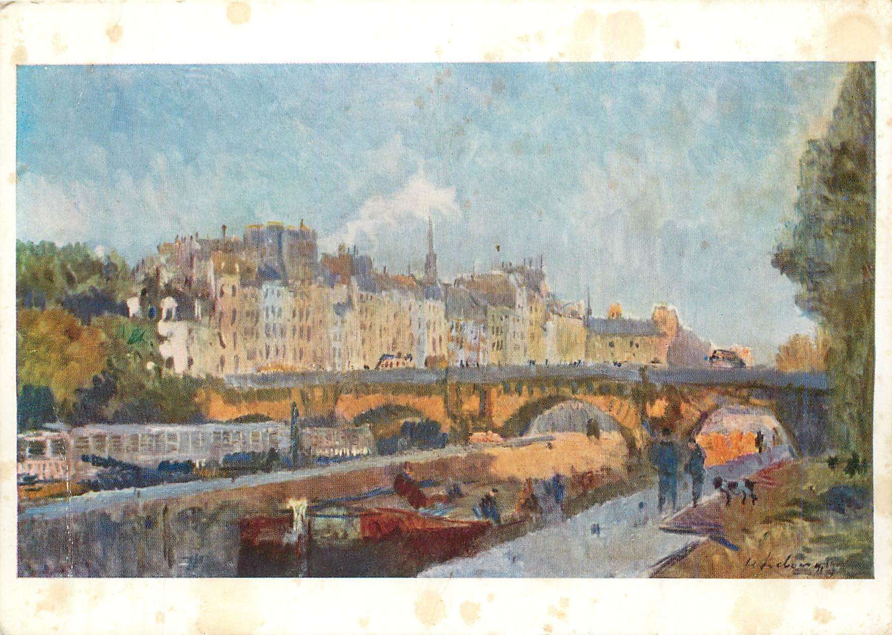 Le Pont Neuf — Paris — Albert Lebourg, Soho Gallery Ltd, Londres