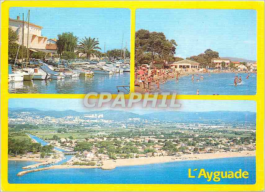 CPM Souvenir de l'Ayguade Hyeres les Palmiers 