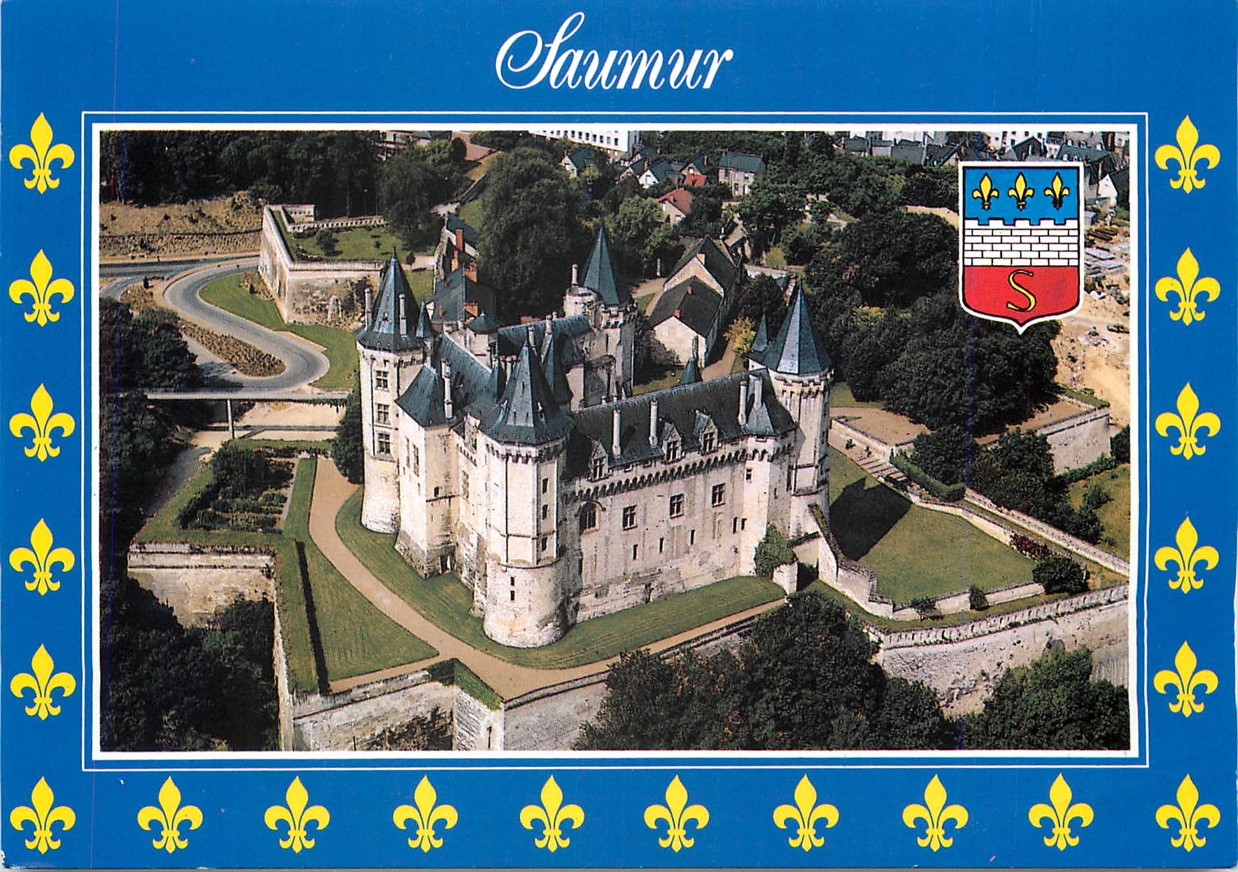 CPM Chateaux de la Loire Saumur Maine et Loire 