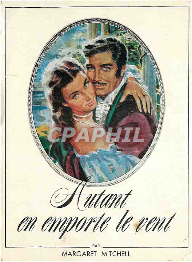 CPM Autant en emporte le vent Margaret Mitchell