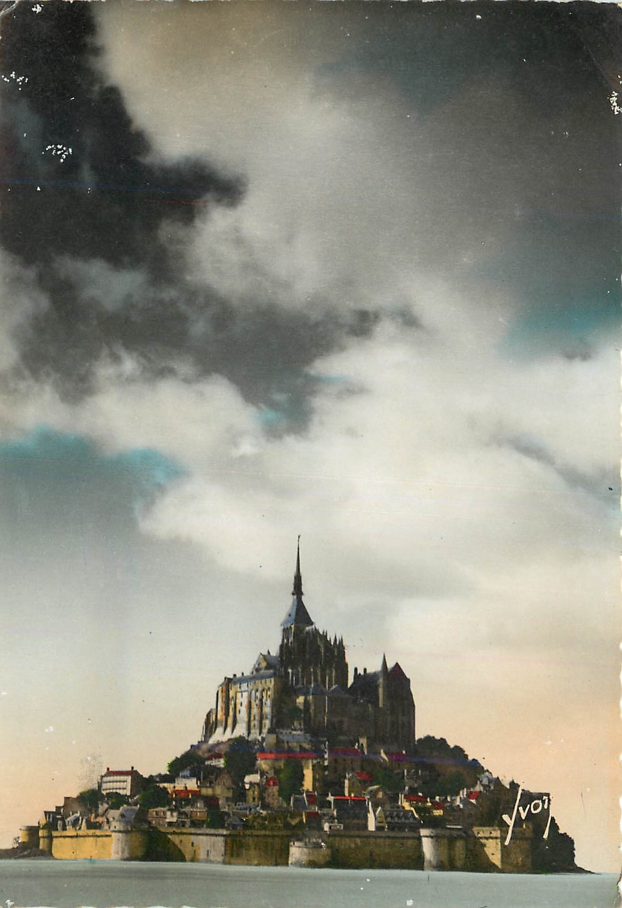 CPM Mont Saint Michel Manche Vue generale 