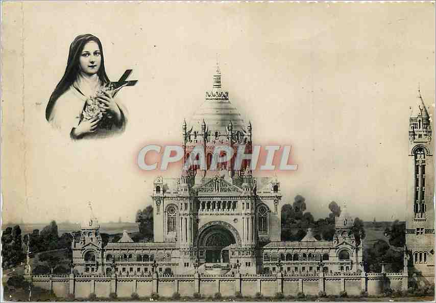 CPM La Basilique de Lisieux Vue generale du Projet 