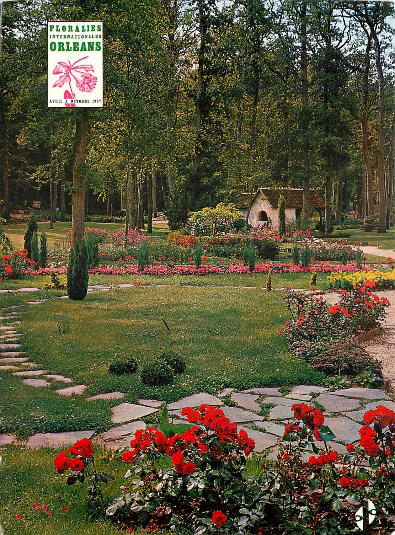 CPM Parc Floral Orleans la Source Carte postale Officielle 