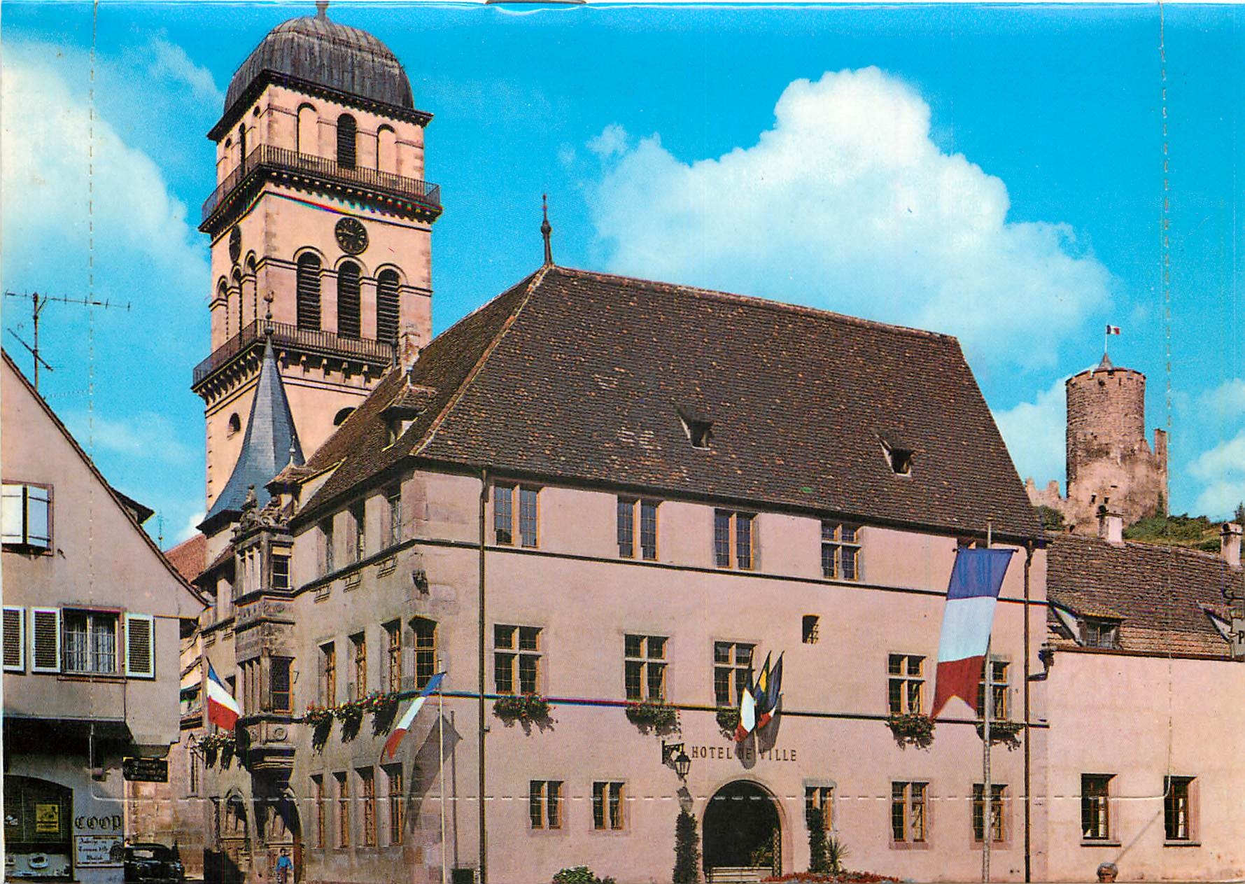 CPM Kaysersberg ville medievale d'Alsace 
