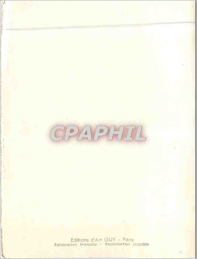 Paris - La cathédrale Notre-Dame — Éditions d'Art GUY — Verso