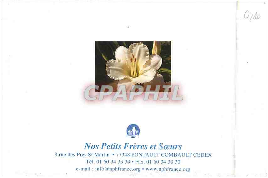 CPM Nos Petits Freres et Soeurs rue des Pres St Martin  — Verso