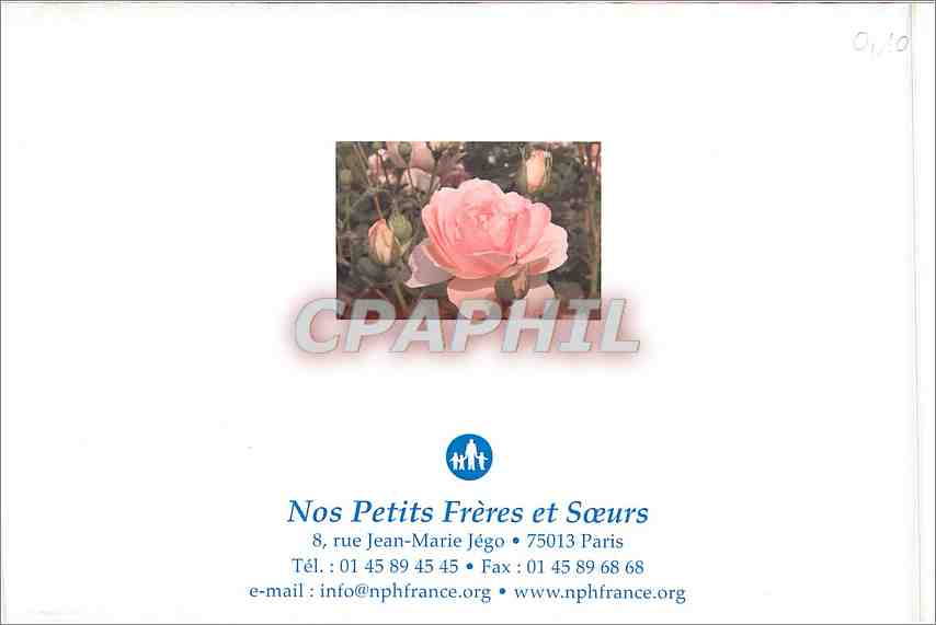 CPM Nos Petits Freres et Soeurs rue Jean Marie Jego  — Verso