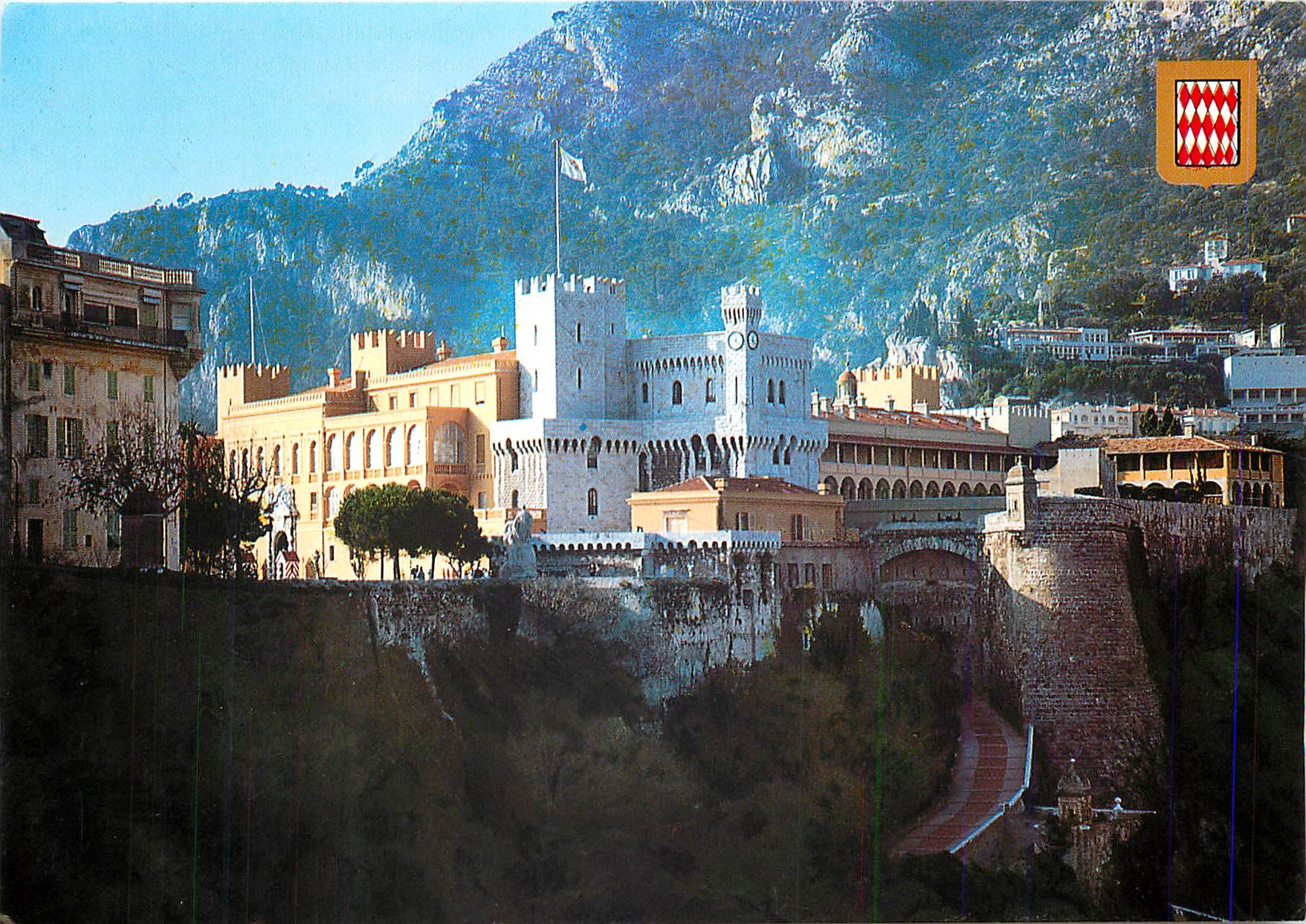 CPM Principaute de Monaco Le Palais Princier et ses remparts 