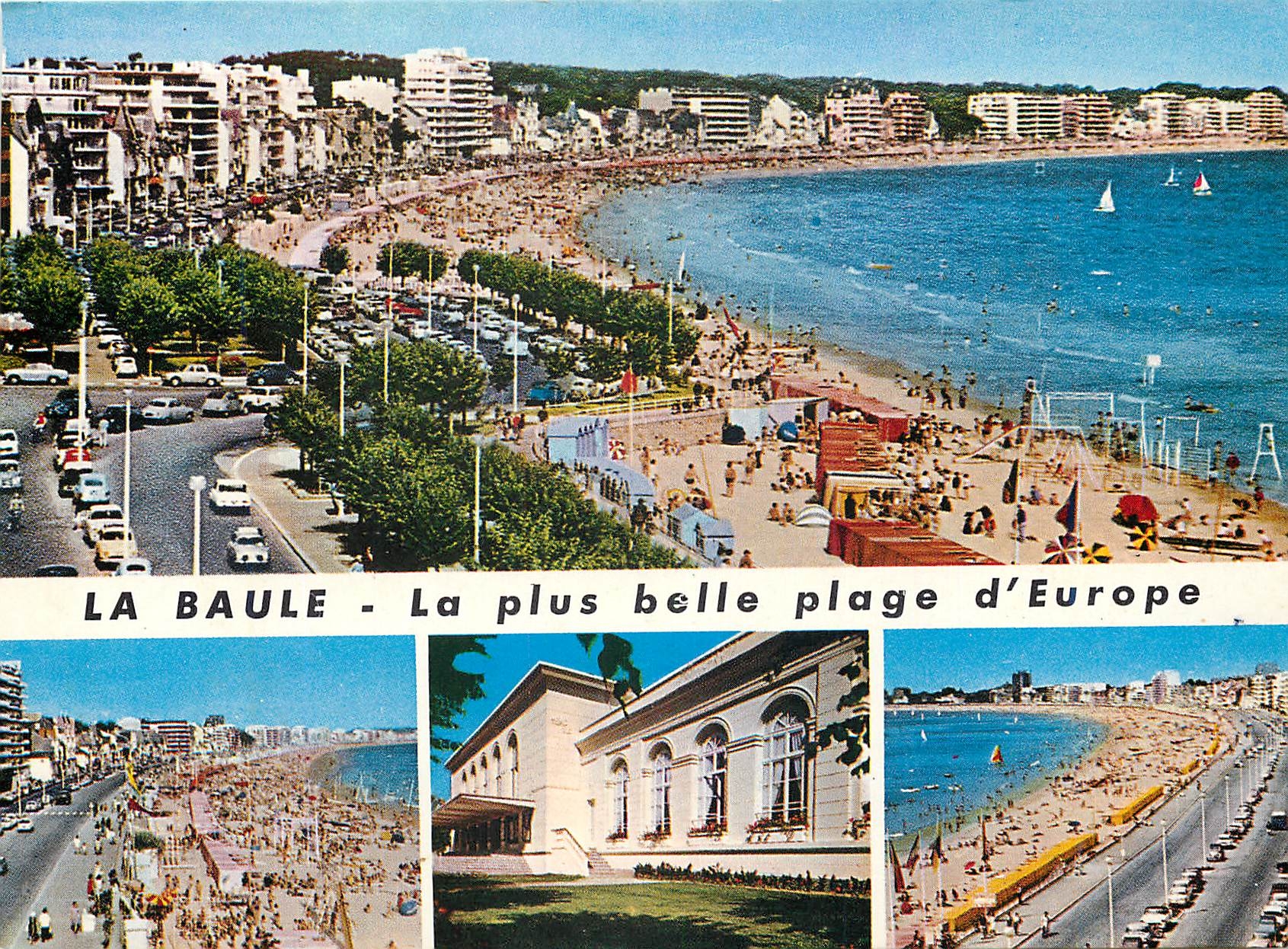 CPM La Baule La Plus Belle Plage d'Europe 
