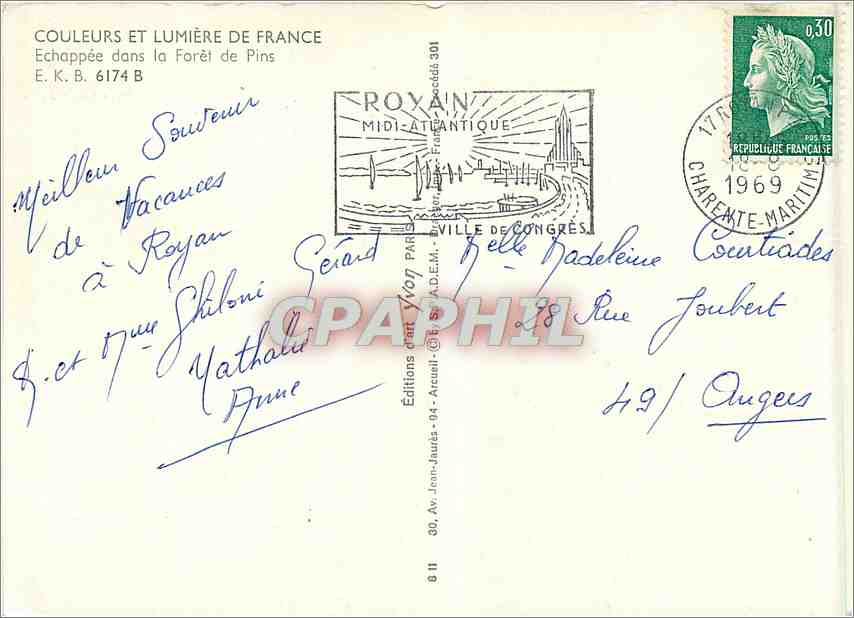 CPM Echappee dans la Foret de Pins  — Rückseite