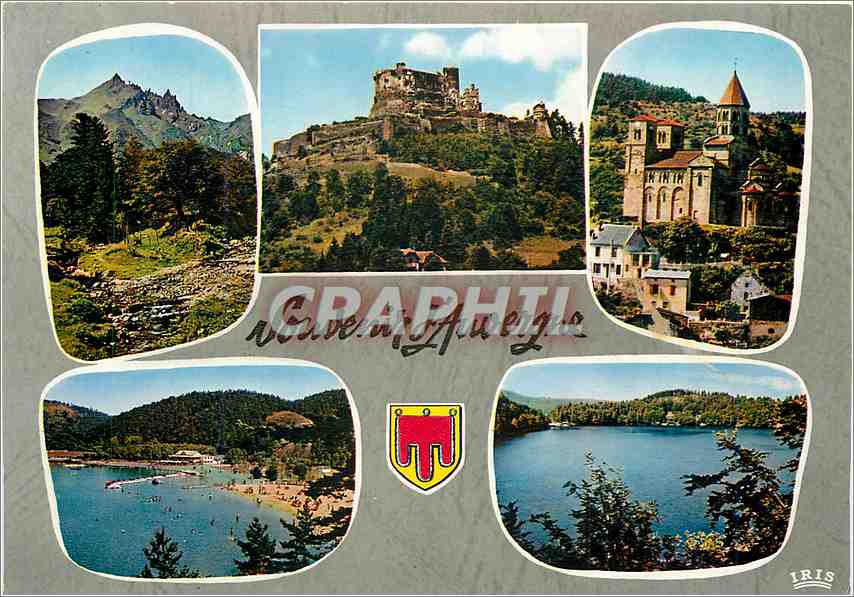 CPM Souvenir l'Auvergne Murol le château St Nectaire