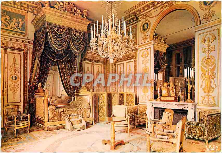 Fontainebleau — Chambre de l'Empereur — Édit. d'Art A. Colbert, rue Colbert, Versailles