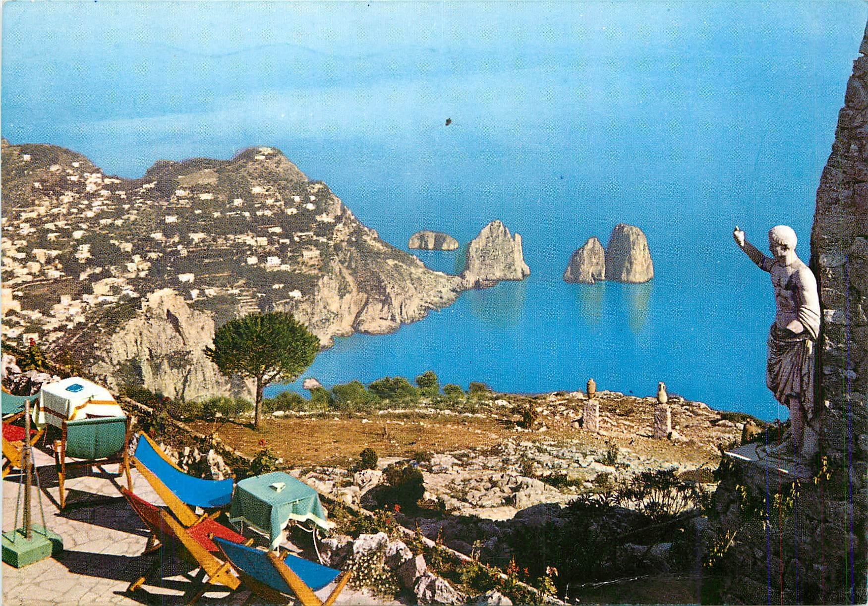CPM Anacapri Panorama dalla Terrazza della Canzone del Cielo 